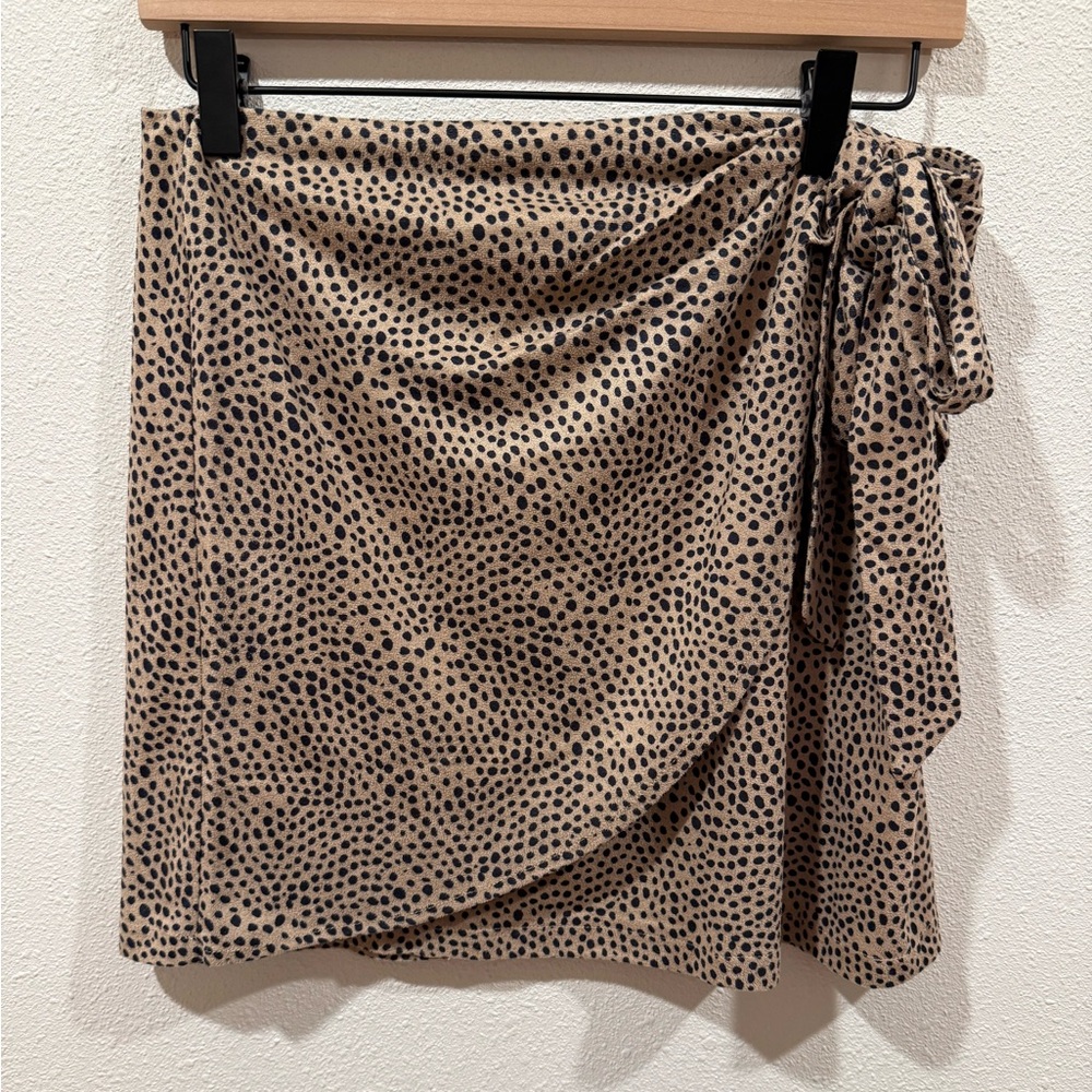 Miami Asymmetrical Polka Dot Skirt